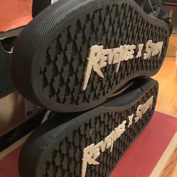 Revenge x Storms Volume 2 High Top Black White Mens Size 9 - Picture 15 of 15